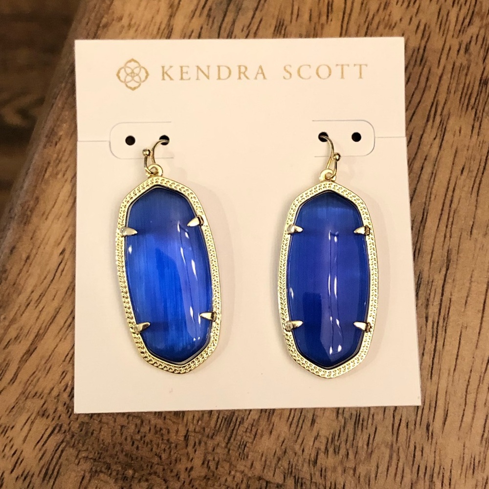 Brand new Kendra Scott Elle filigree drop earrings